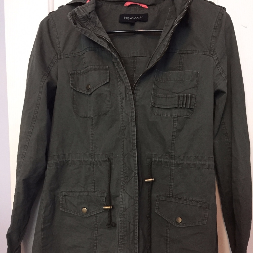 army green jacket